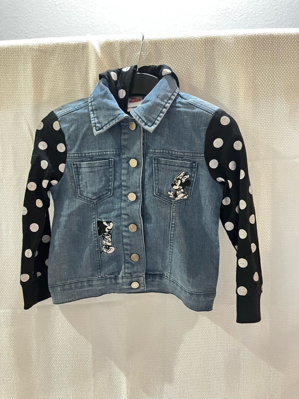H&M Disney Minnie Denim Hoody